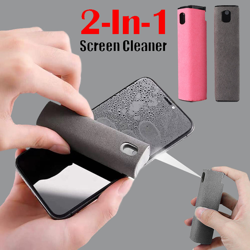 Portable Screen Cleaner Spray for Phones & Laptops